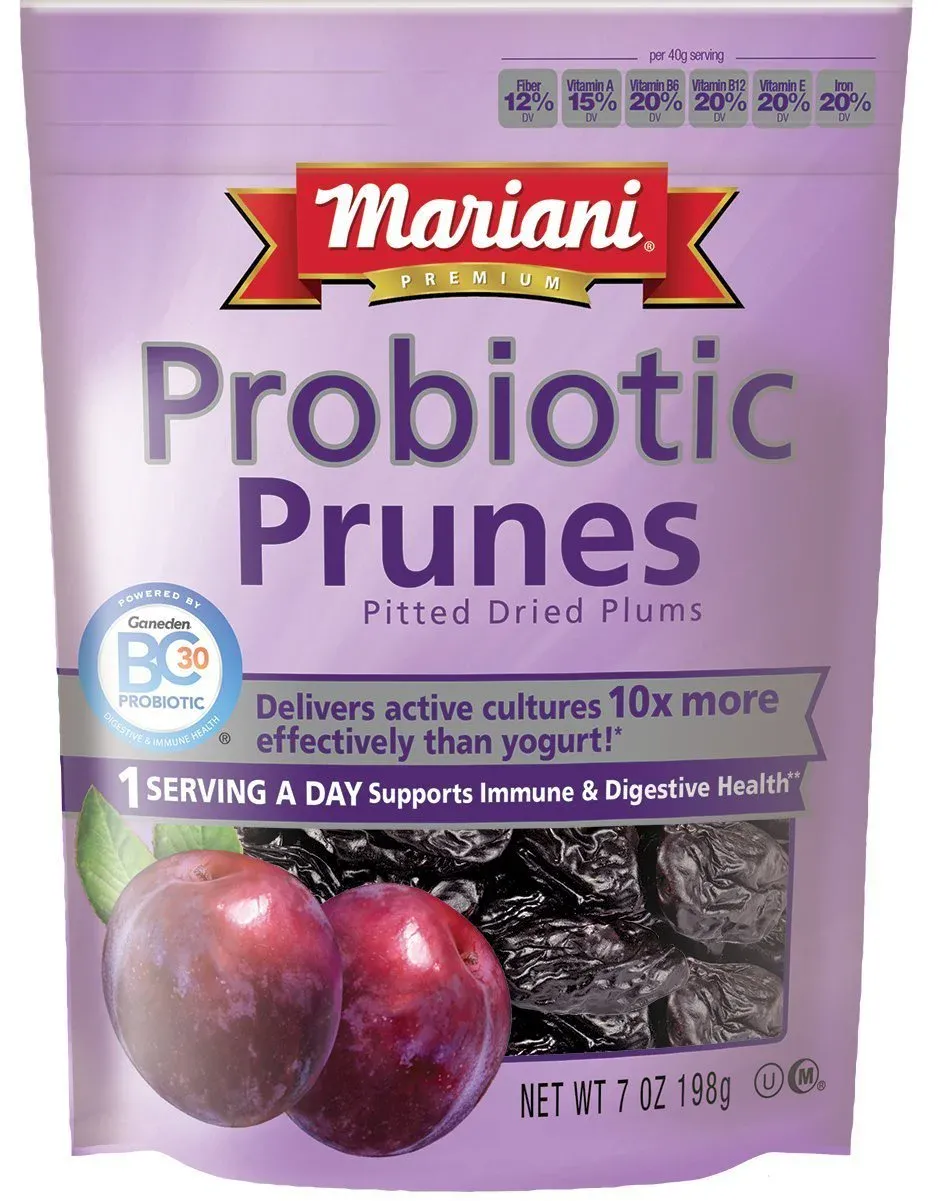 Frutas con probióticos